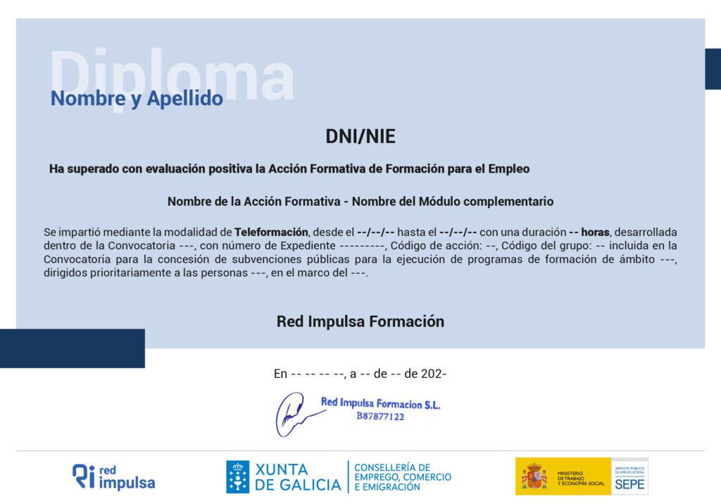 Diploma Galicia