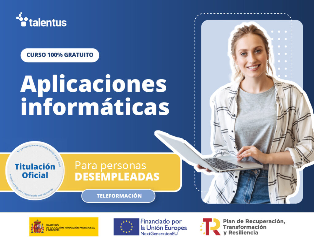 Aplicaciones informaticas - Desempleados Reskilling